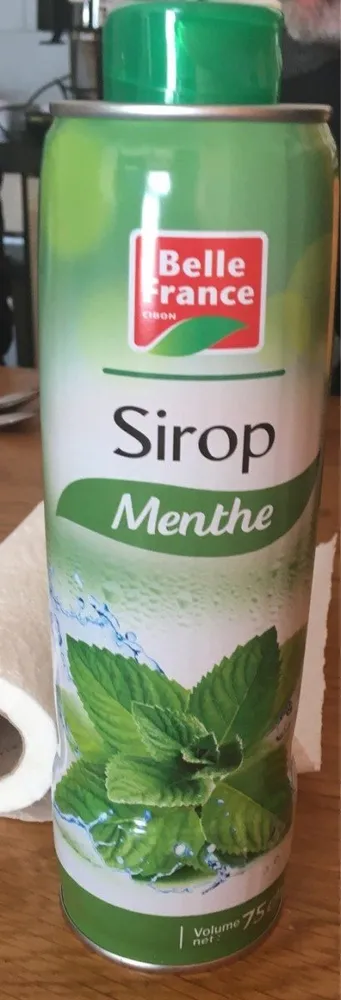 Sirop de menthe