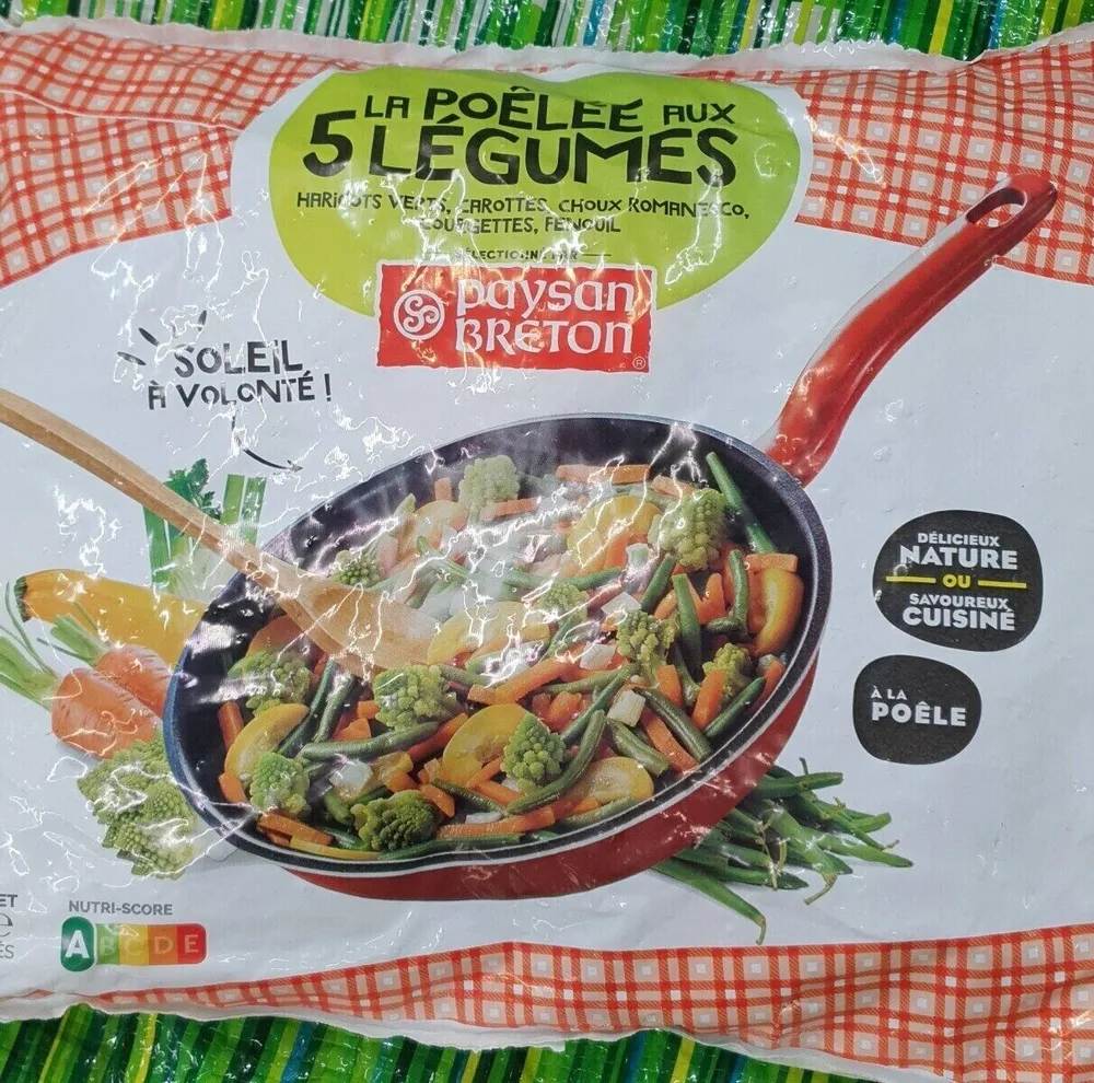 La poêlée aux 5 legumes