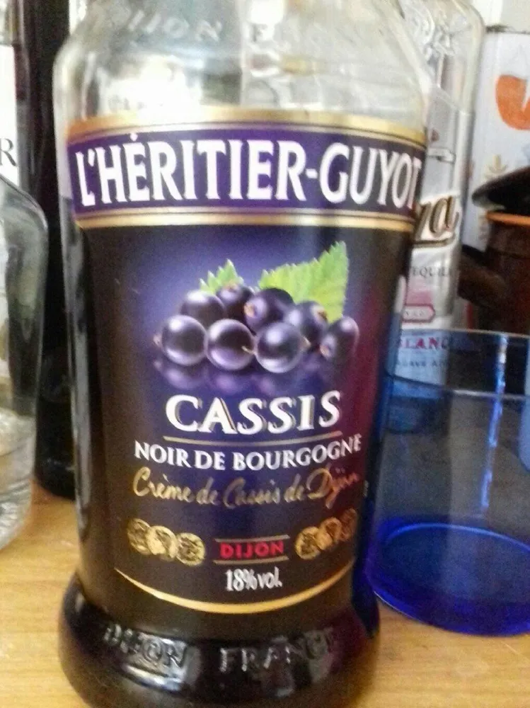 Crème de Cassis de Dijon Noir de Bourgogne