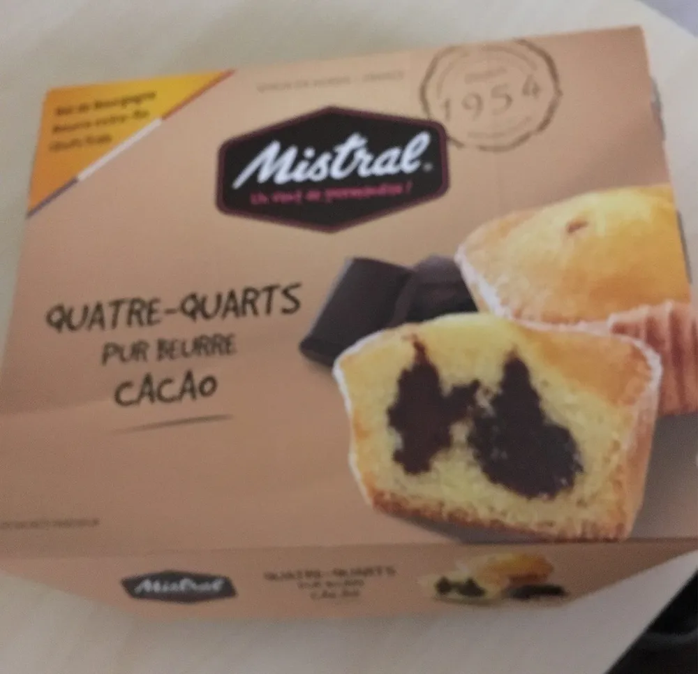 Quatre-Quarts Pur Beurre au Cacao