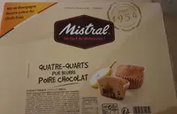 Quatre-quarts poire pépites
