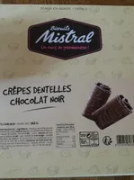Crêpes dentelles chocolat noir