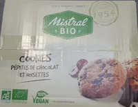 Cookies pépites de chocolat et noisettes