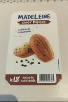 Madeleine choco' pépites