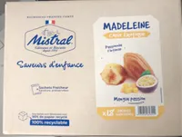 Madeleine coeur exotique