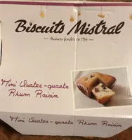 Mini Quatre-Quarts Rhum Raisin