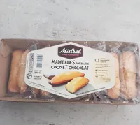 Madeleines pur beurre Coco et Chocolat