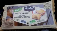 Quatre quarts coeur pomme bio