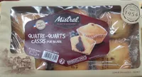 Quatre-quarts cassis pur beurre