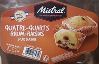 Quatre-quarts rhum-raisins