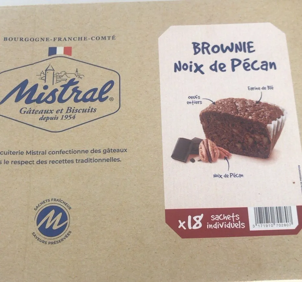 Brownie noix de pecan