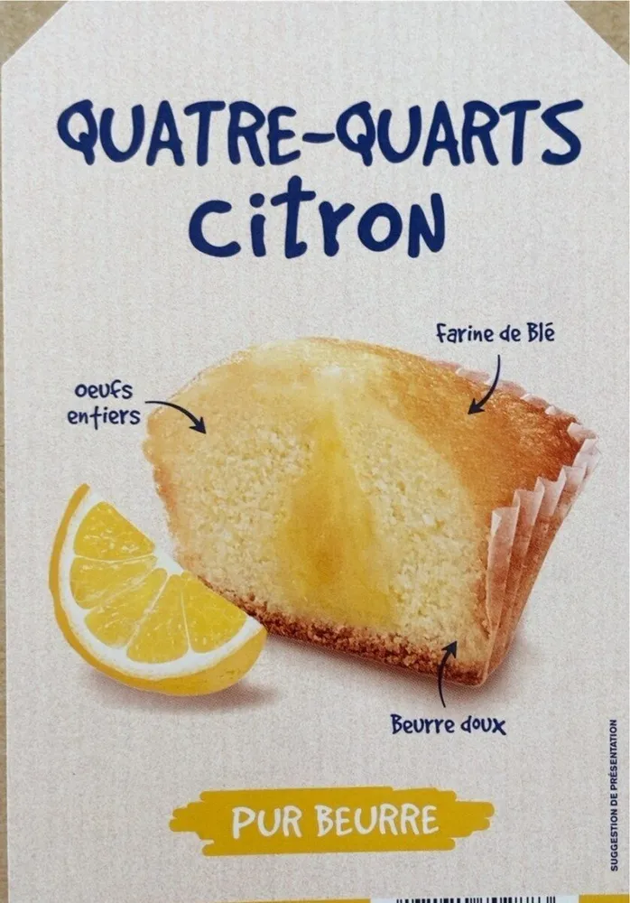 Quatre-quarts citron