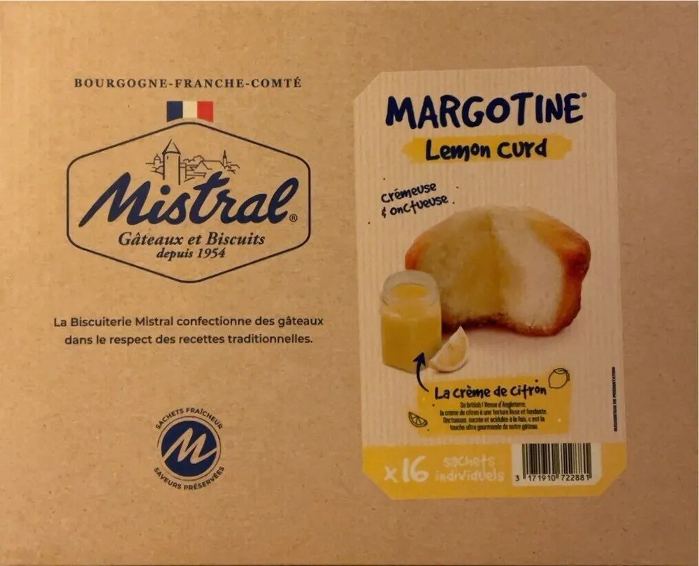 Margotine lemon curd