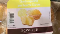 Quartier quarts pur beurre citron