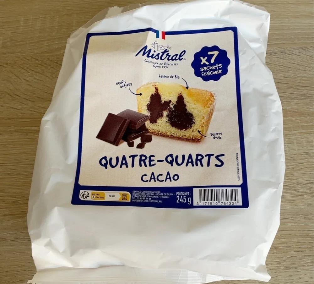 Quatre Quarts Cacao