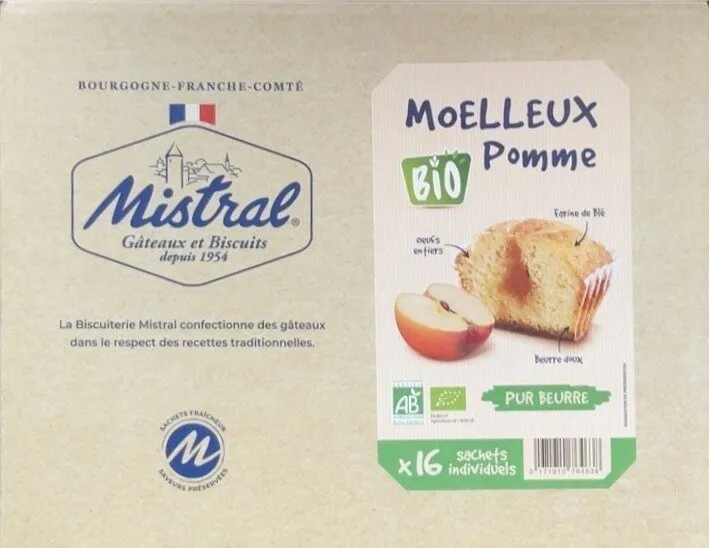 Moelleux Pommes Bio Pur Beurre