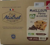 Moelleux pépites de chocolat Bio