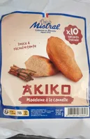 Akiko madeleine cannelle