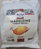Madeleine choco' pépites