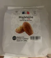 Madeleine pépites de chocolat