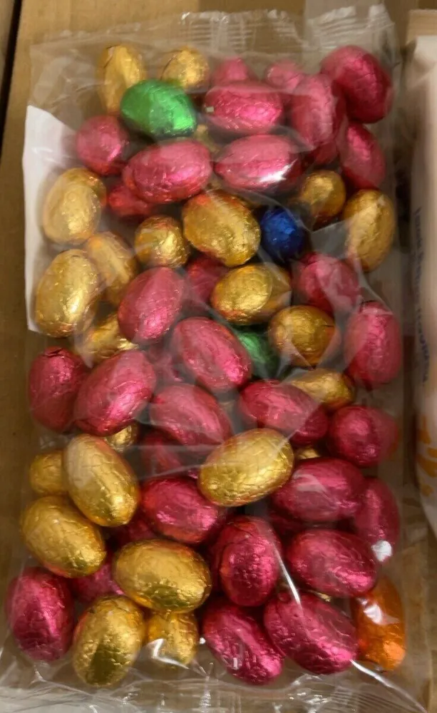Bonbons de chocolat au lait fourrage au praliné