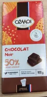 Chocolat noir 50% cacao minimum