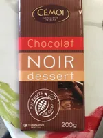 Chocolat noir dessert