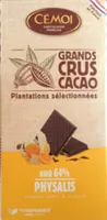 Chocolat noir physalis