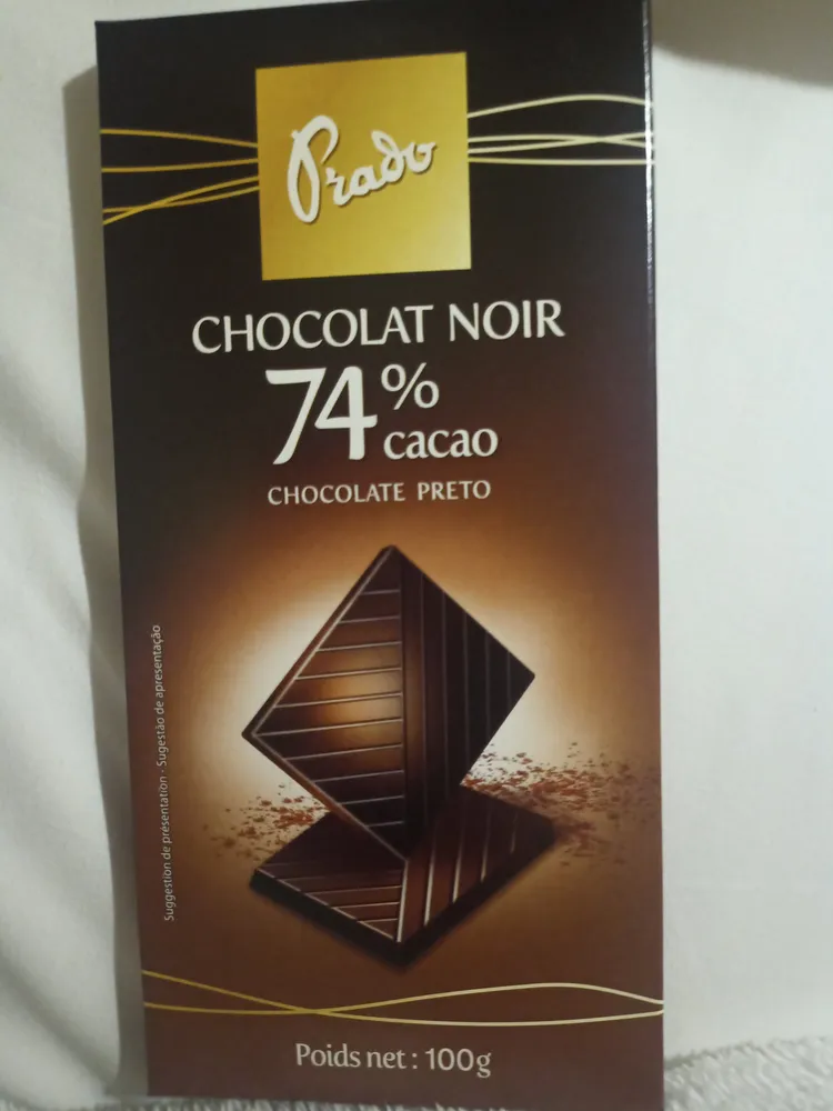 chocolat noir 74% cacao