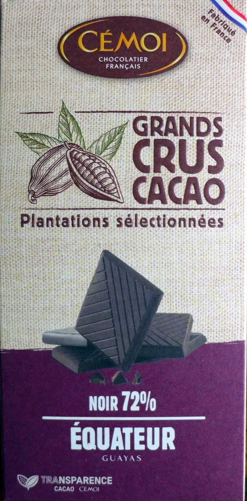 Noir 72% Équateur