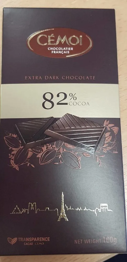 Chocolat noir 82%