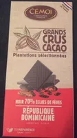 Chocolat noir aux éclats de fèves de cacao torréfiés et caramélisés