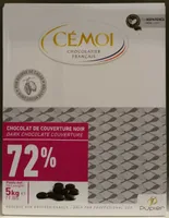 Chocolat de couverture noir 72%