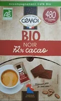 Bio noir 72% cacao