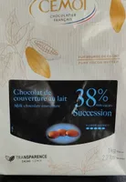 Chocolat de couverture au lait