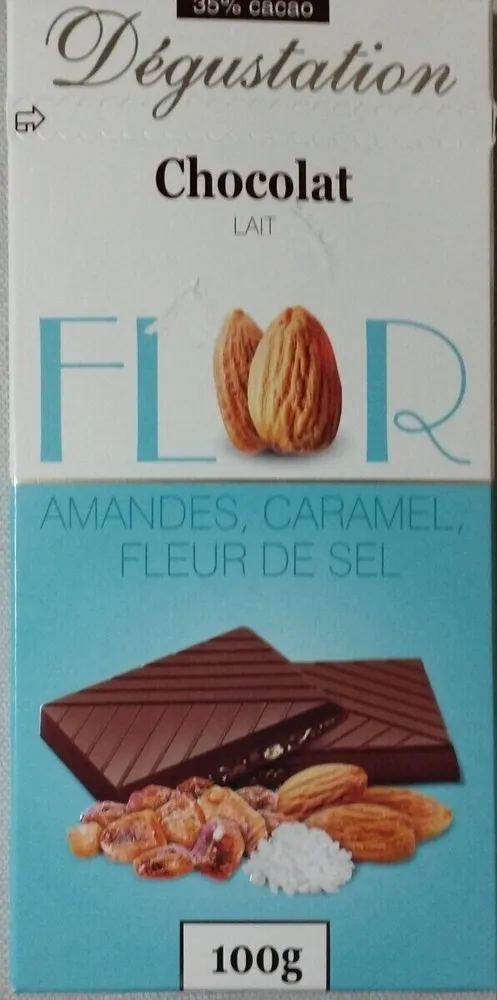 Chocolat au lait à la pâte d'amande