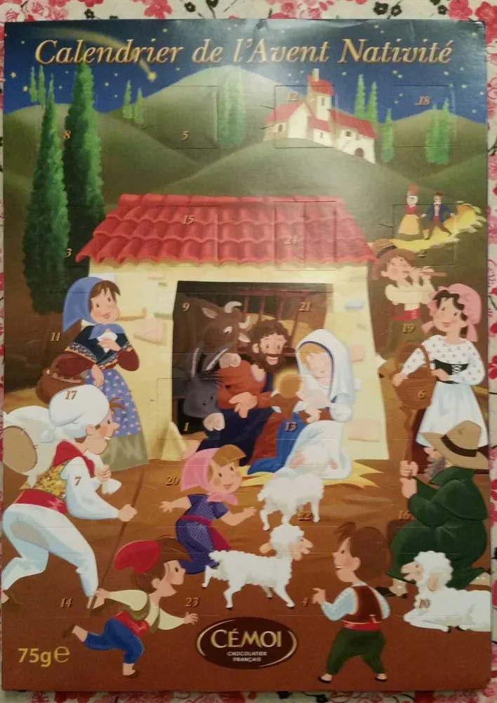 Calendrier de l'Avent Nativité