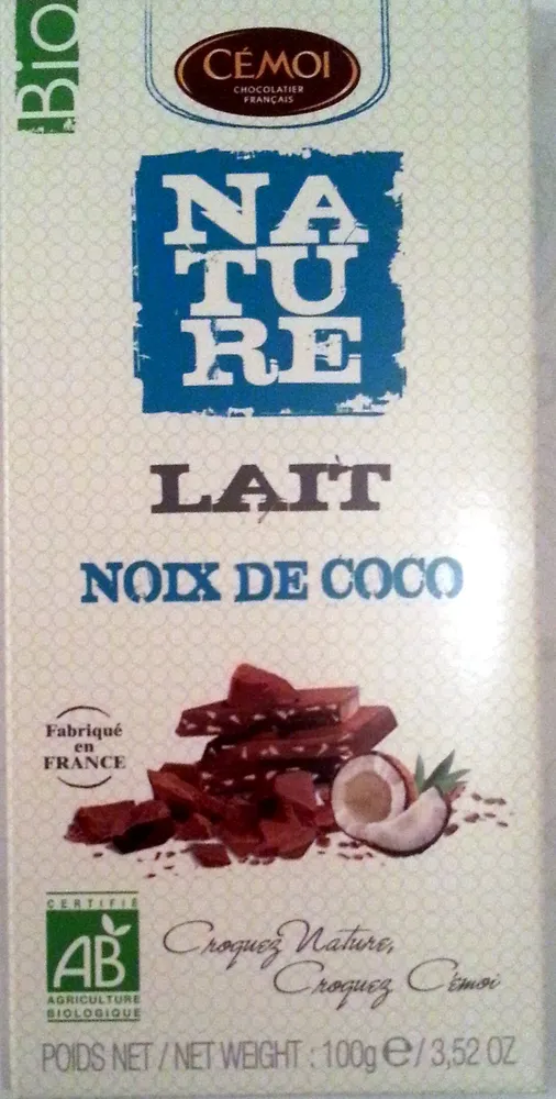 Nature Lait Noix de coco bio