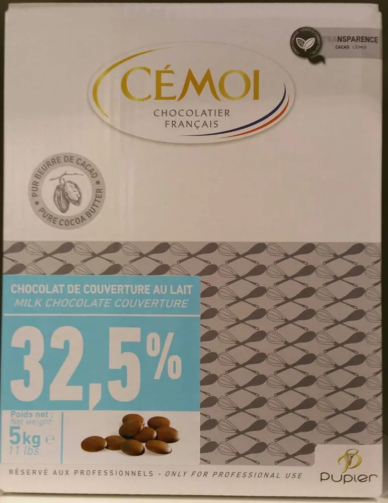 Chocolat de Couverture au Lait 32,5%