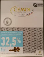 Chocolat de Couverture au Lait 32,5%