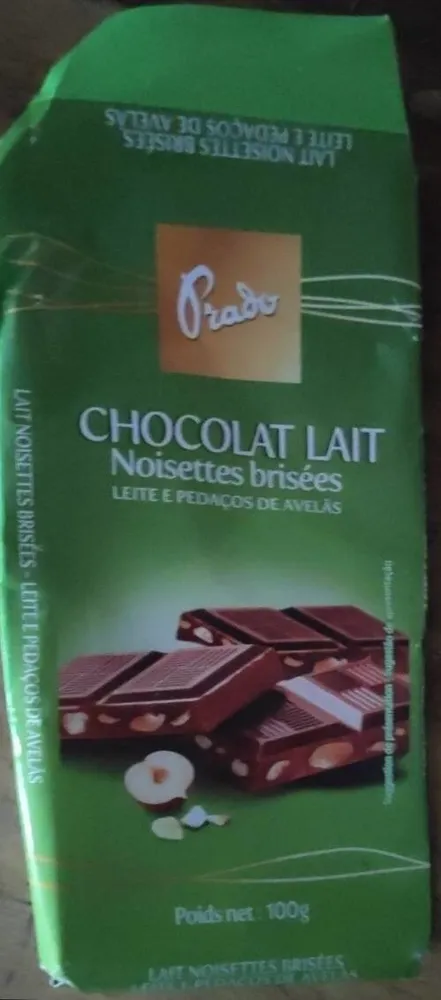 lait noisettes brisées