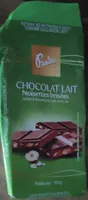 lait noisettes brisées