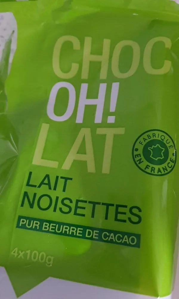 Choc oh! Lat lait noisettes