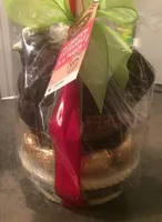 Poule chocolat noir