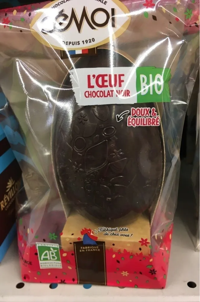 Oeuf chocolat noir