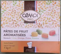 Pâtes de fruit aromatisées