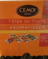 Assortiments de pâtes de fruits