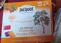 Pâtes de Fruits d'été Saveurs Mûre, Framboise & Abricot