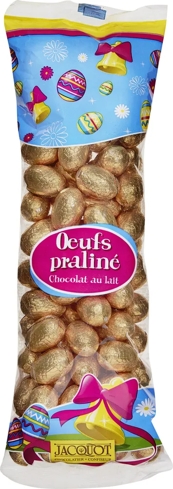 Œufs praliné chocolat au lait