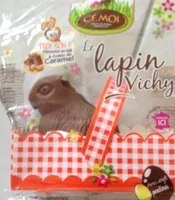 CEMOI Le lapin vichy Chocolat au lait avec œufs